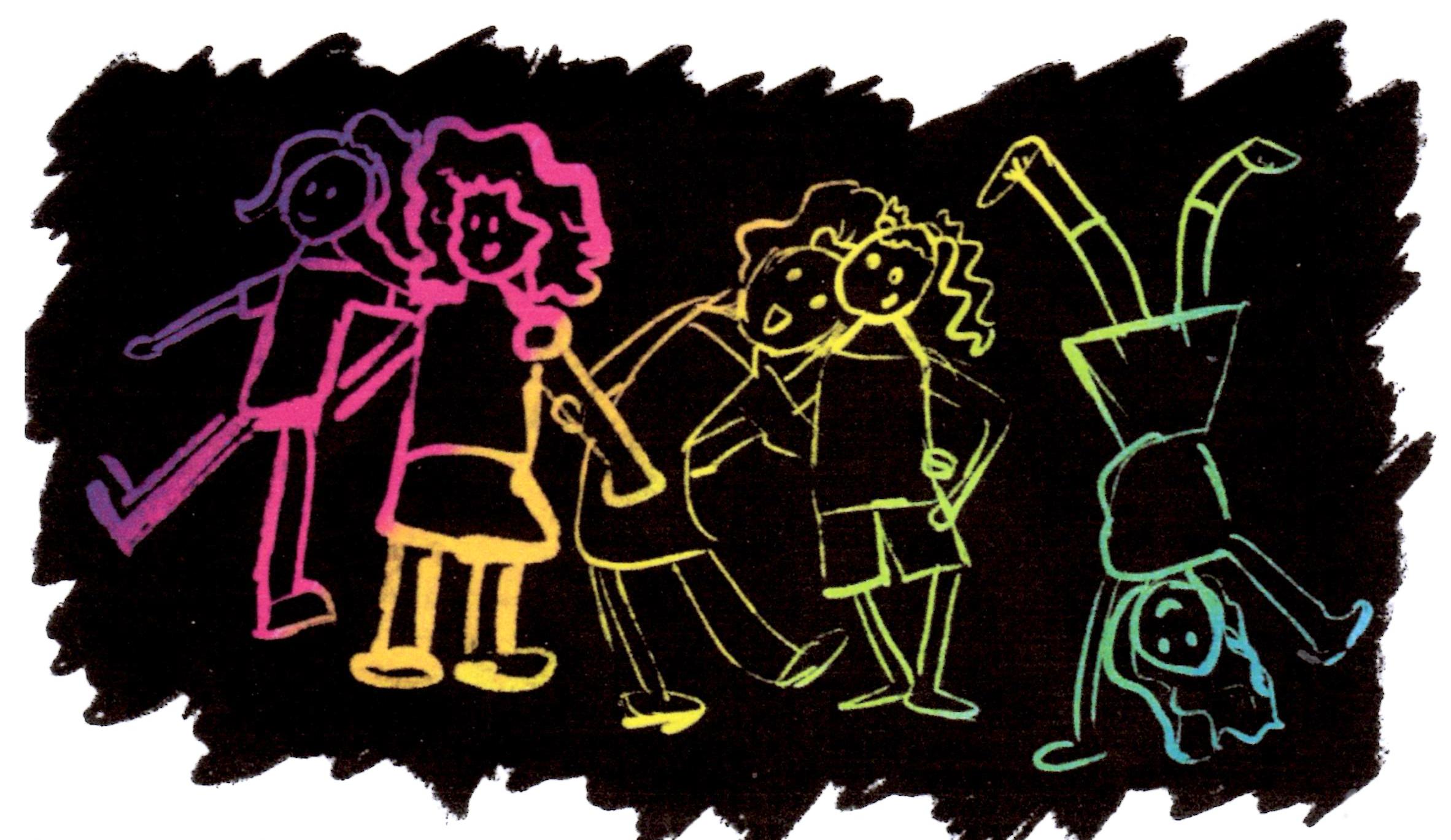 Girls Group cartoon